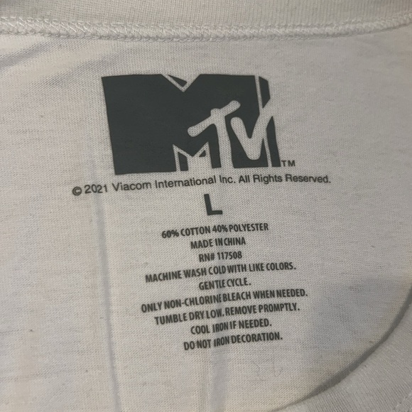MTV floral T-shirt - Picture 3 of 3